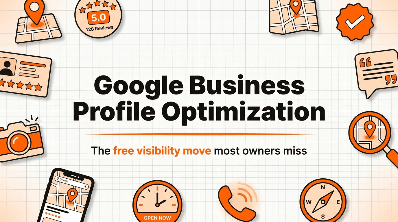 Google Business Profile Optimization: The Free Visibility Most Businesses Waste