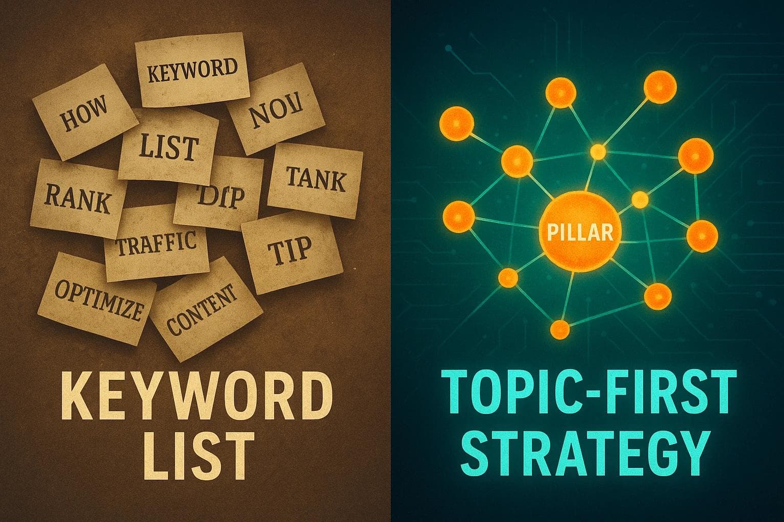 Topic-First Content Strategy for AI-Driven Search