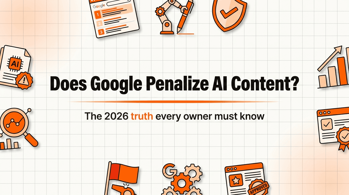 Does Google Penalize AI Content? No, Here's the Real Rule (2026)