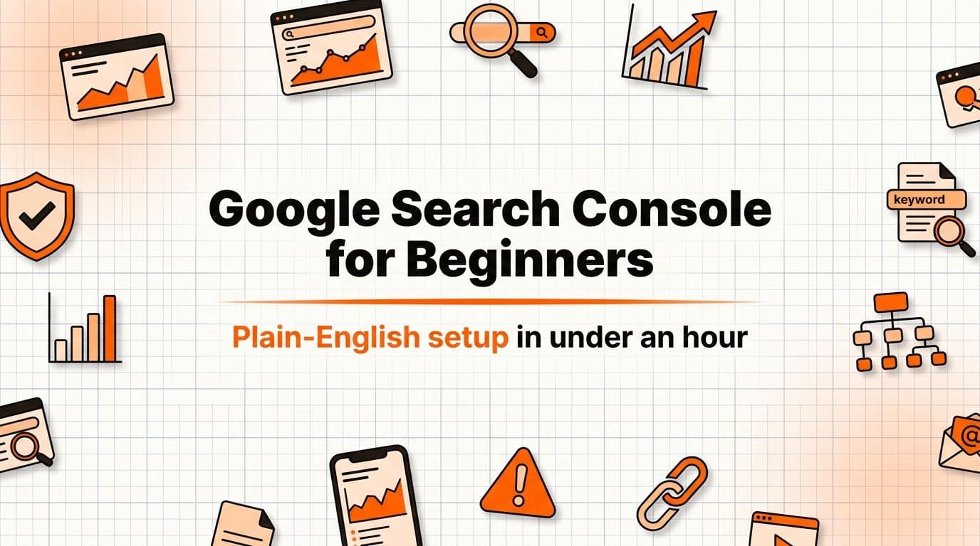 "Google Search Console for Beginners: A Plain-English Setup Guide (and the 4 Reports Worth Checking)"