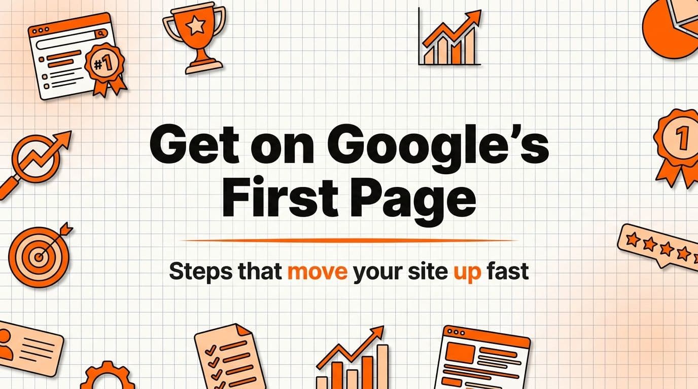 How to Get on the First Page of Google in 2026
