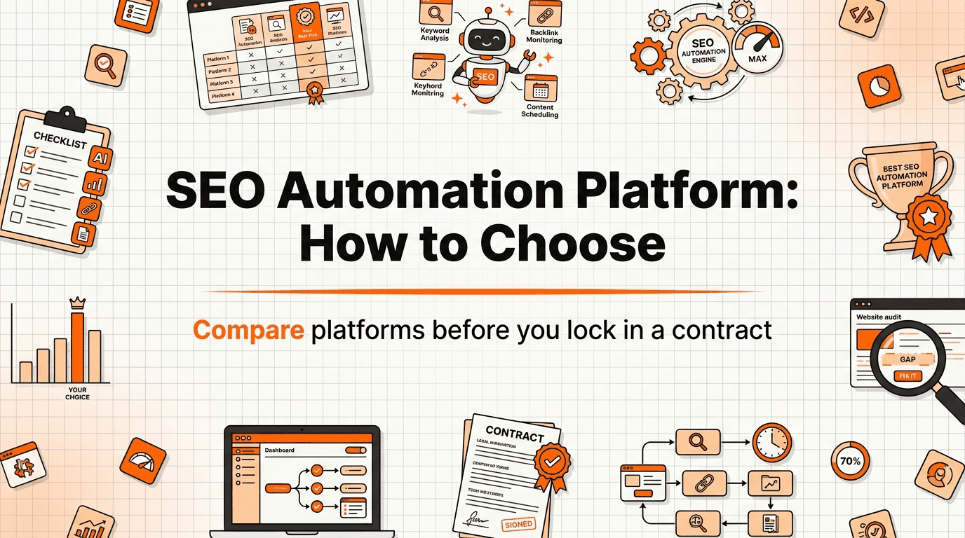 SEO Automation Platform: How to Choose the Right One