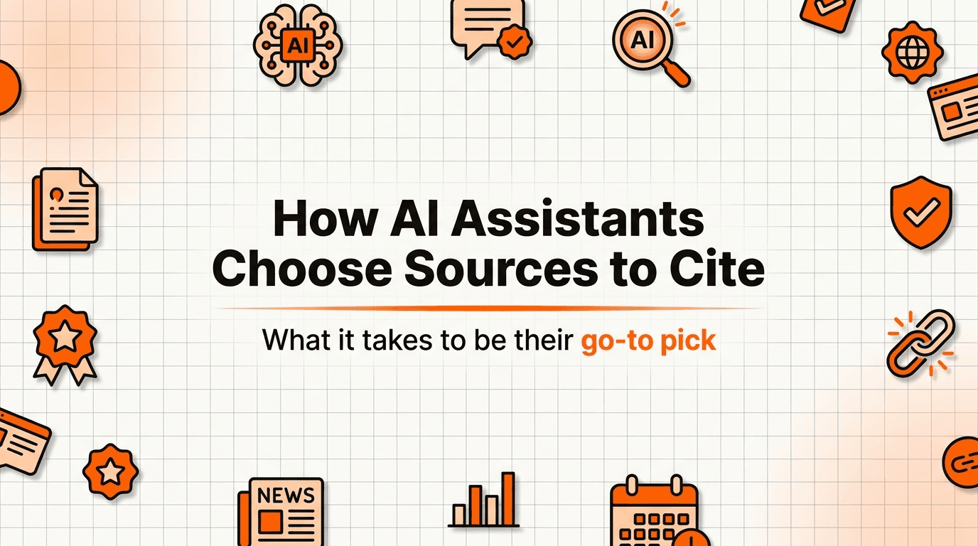 How Do AI Assistants Choose Which Sources to Cite?