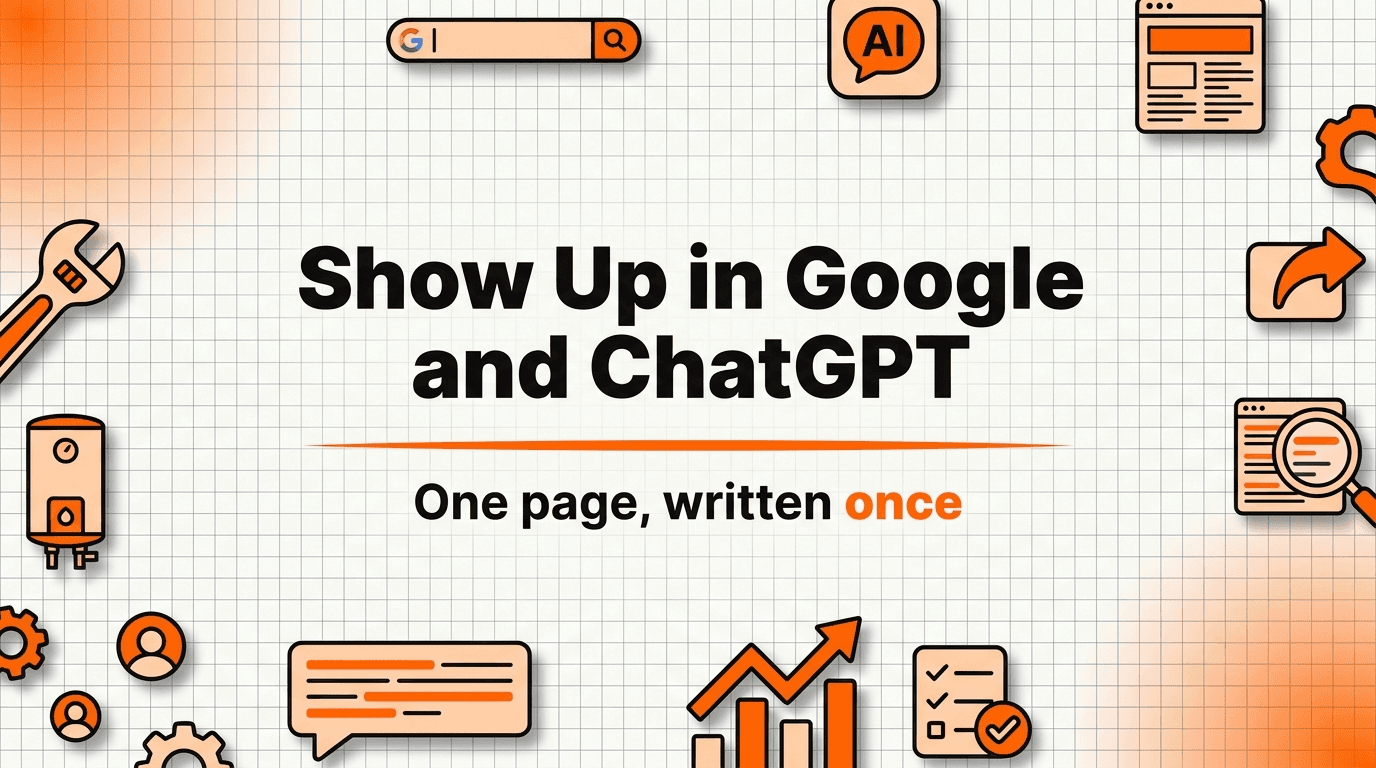How to Show Up in Google and ChatGPT in 2026 Without Writing It Twice