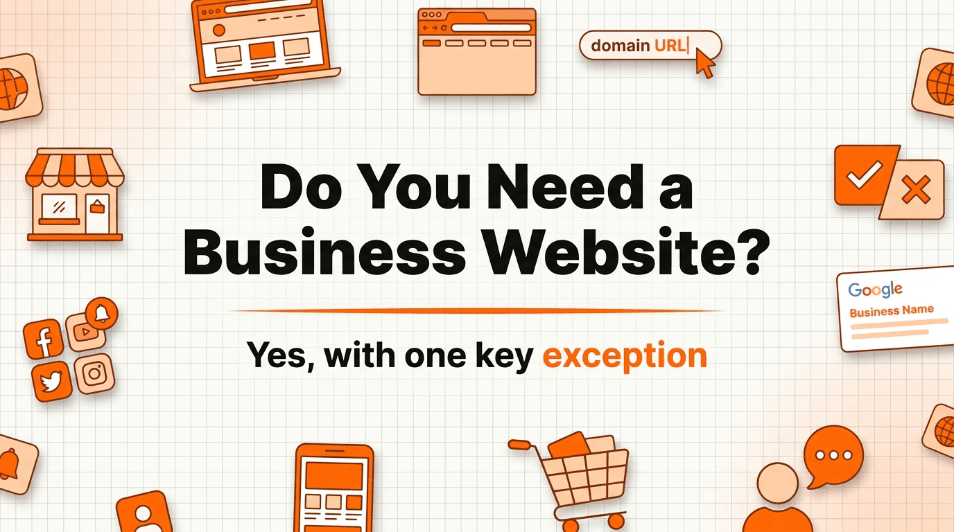 Do I Need a Website for My Business in 2026? (Yes, With One Exception)