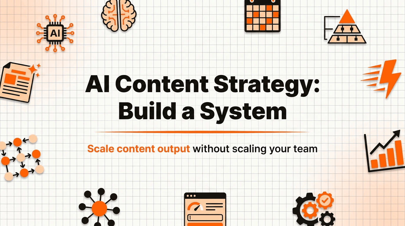 AI Content Strategy: Build a System That Scales