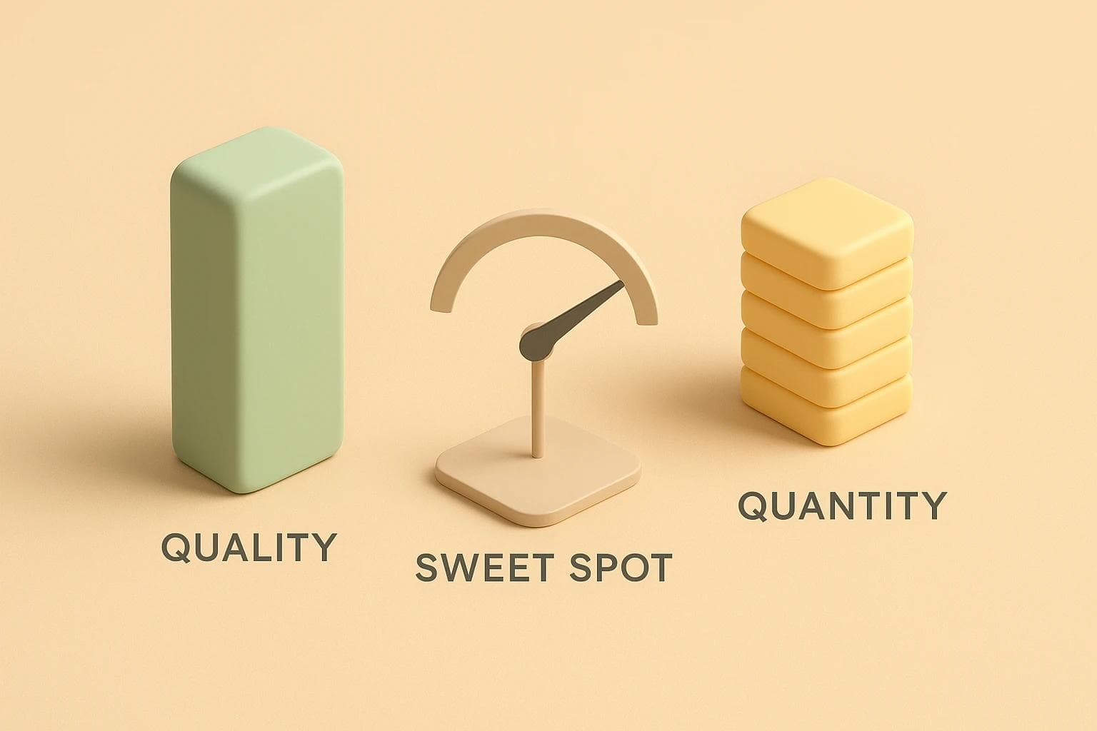 Quality vs Quantity How to Find Your Content Sweet Spot