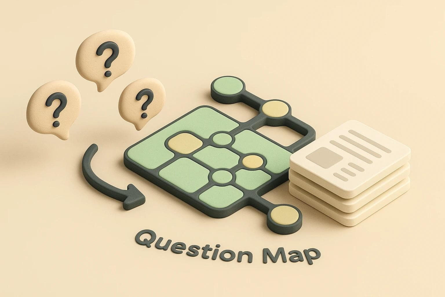 Question Maps for Creating Answer-Rich Content Plans