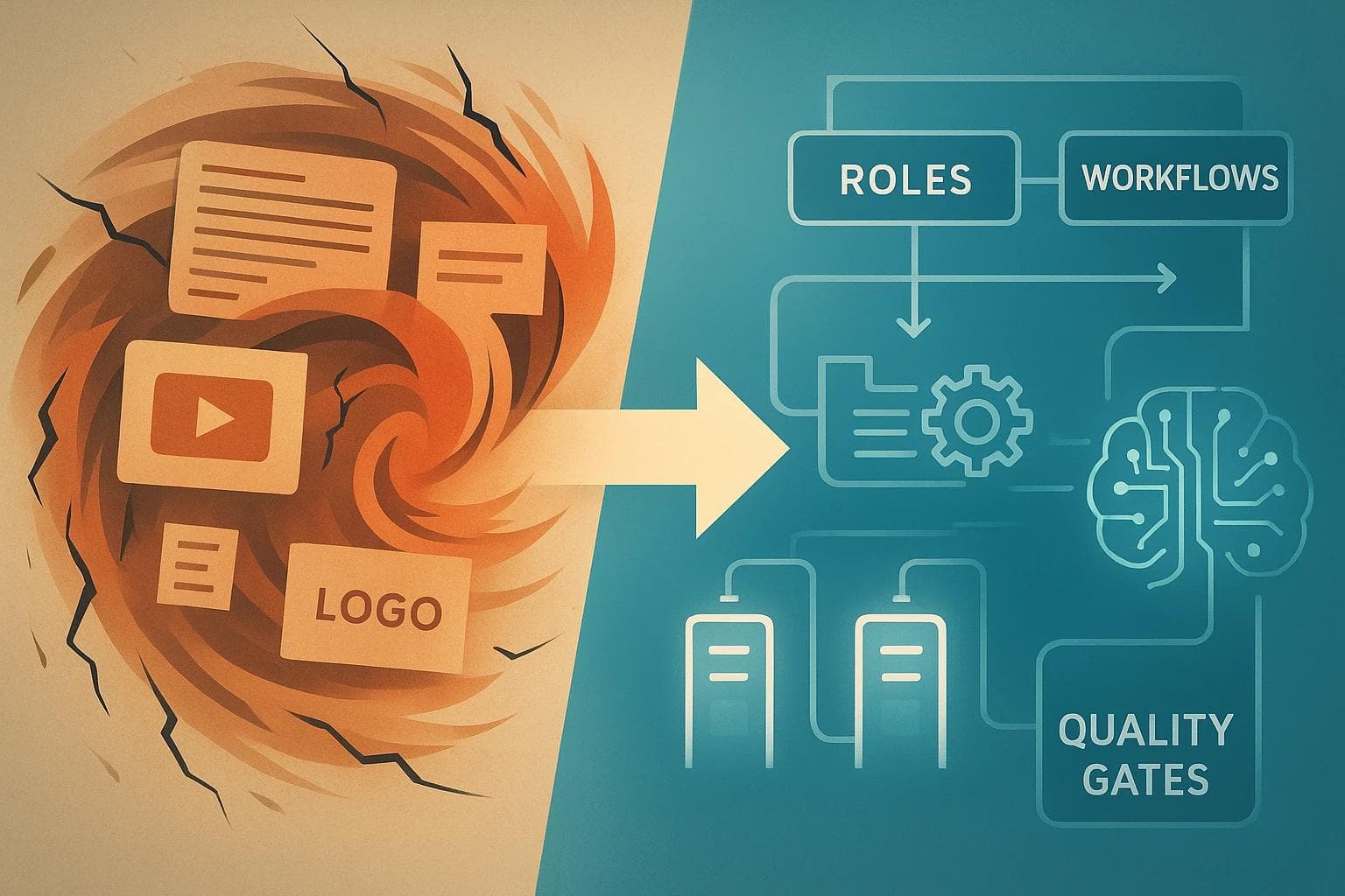 Guide to Scaling Content with Governance Roles and Quality Checks