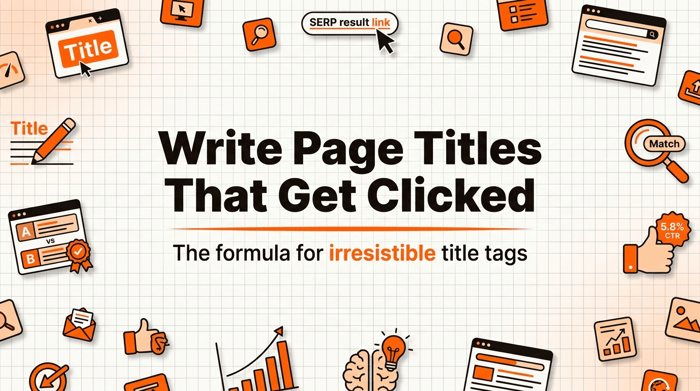 How to Write Page Titles That Get the Click
