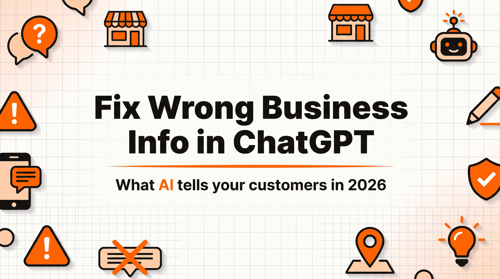 ChatGPT Is Telling Customers the Wrong Thing About Your Business. Here's How to Fix It in 2026