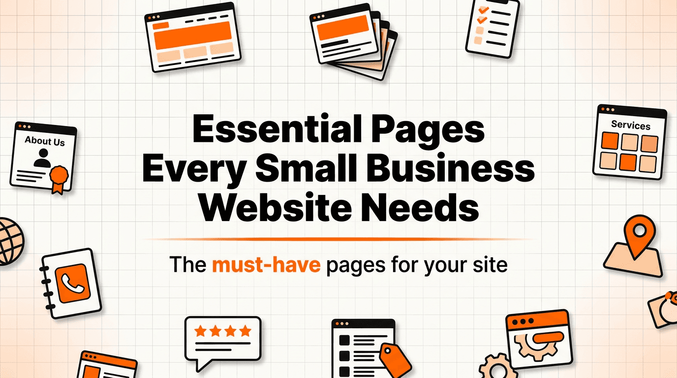 What Pages Does a Small Business Website Actually Need?