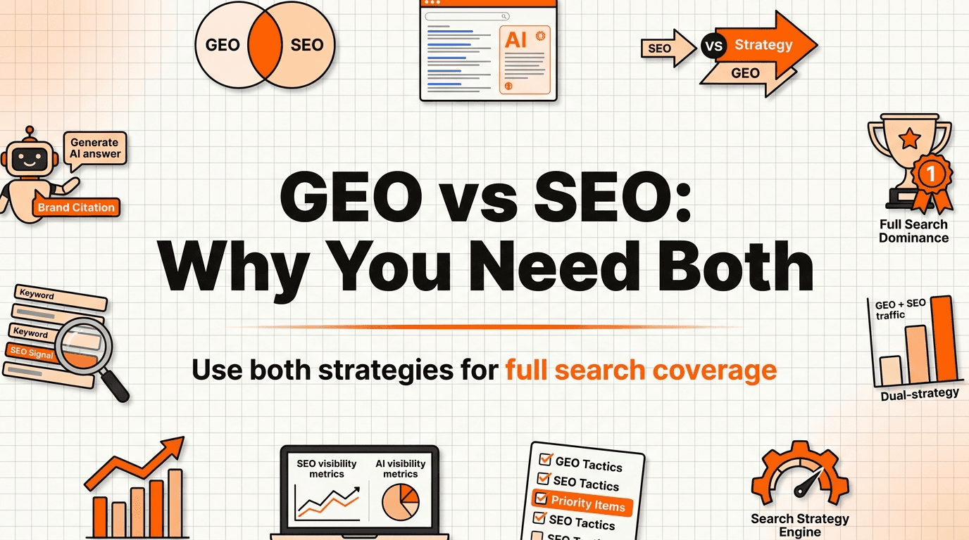GEO vs SEO: Why You Need Both in 2026