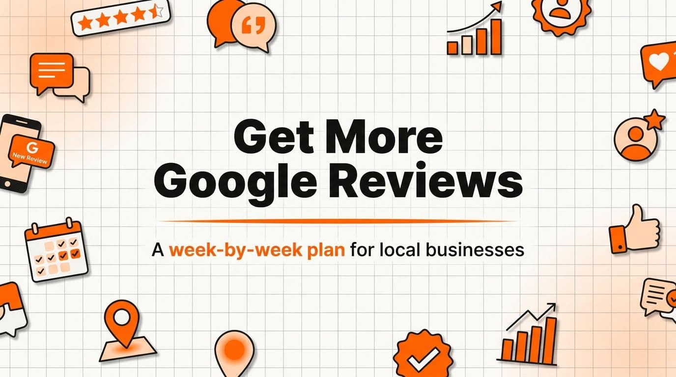 "How to Get More Google Reviews: A Week-by-Week Plan for Local Owners"