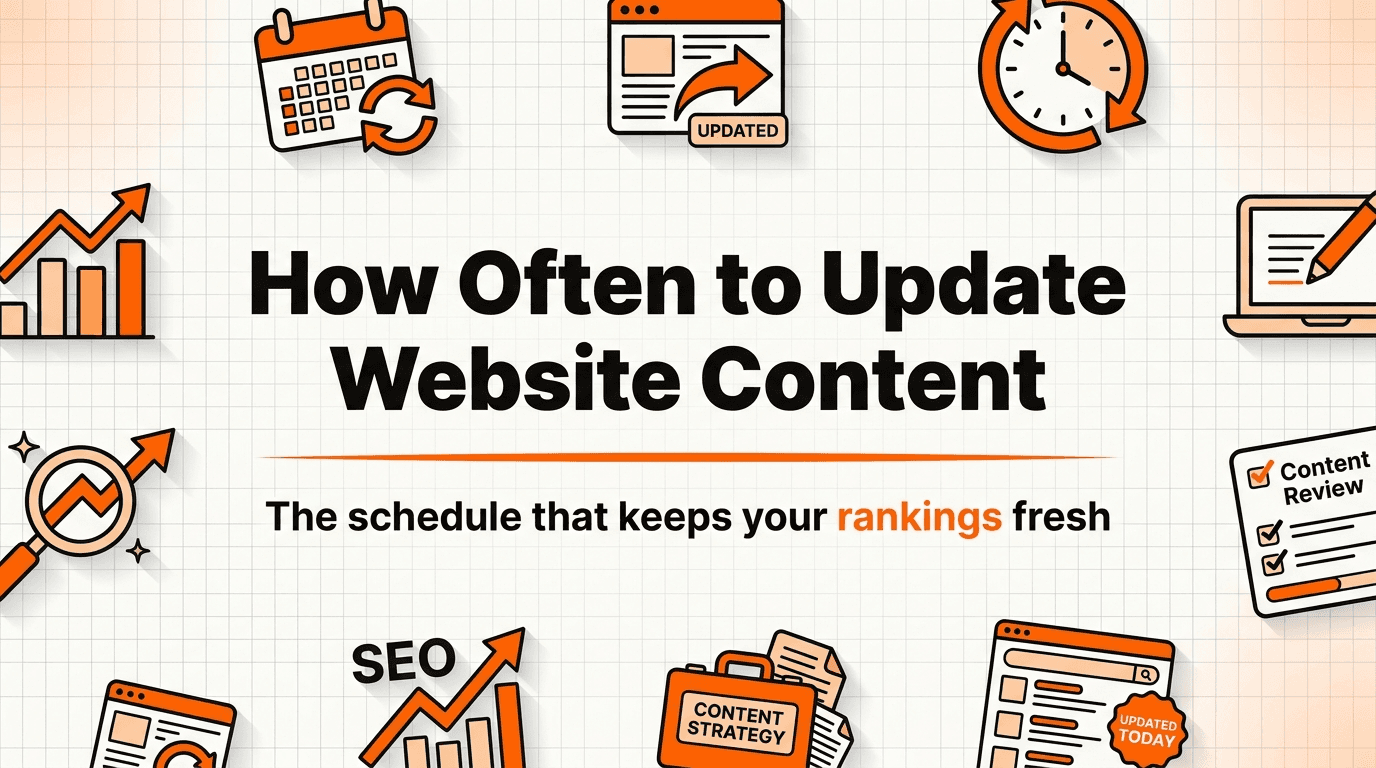 How often should you update your website content?