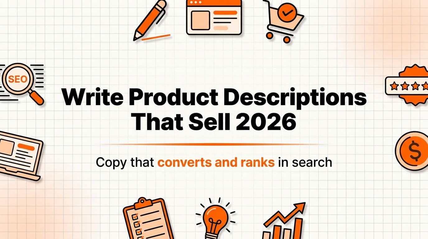 How to Write Product Descriptions That Sell and Get Found in 2026