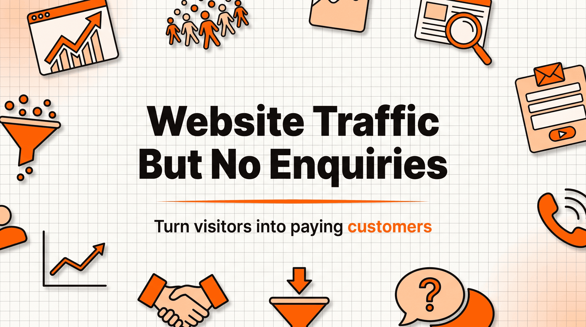 Getting Website Traffic but No Enquiries? Here Is Why, and How to Fix It