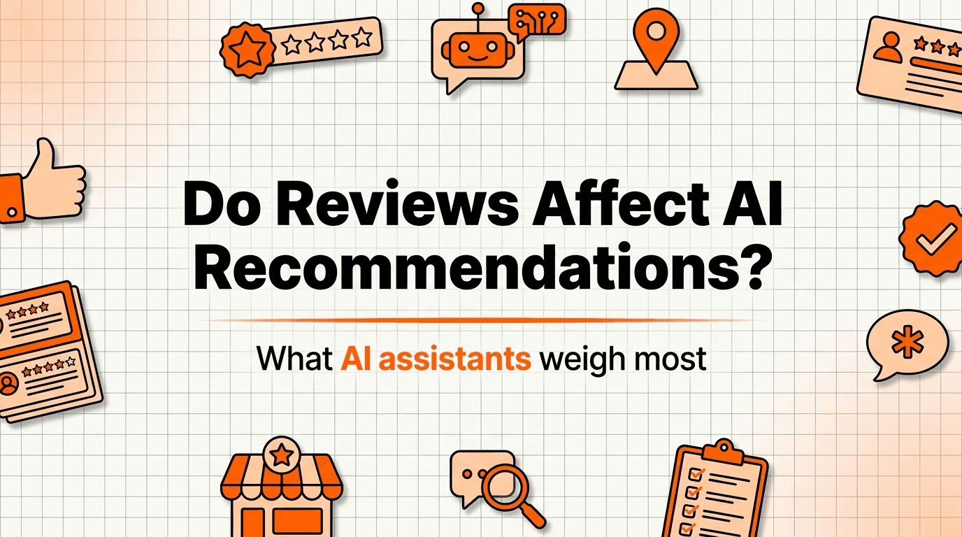 Do Your Google Reviews Affect Whether AI Recommends Your Business?