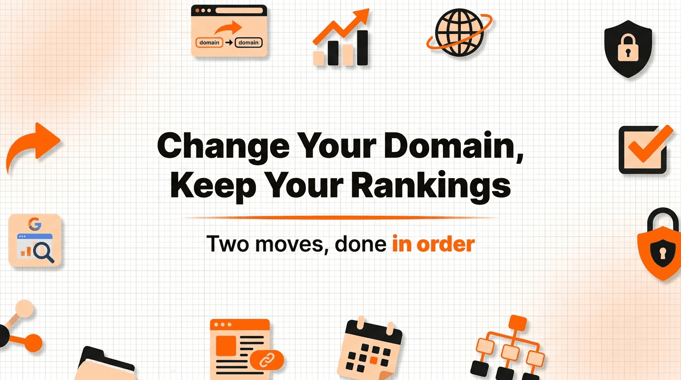 How to Change Your Domain Without Losing Your Google Rankings