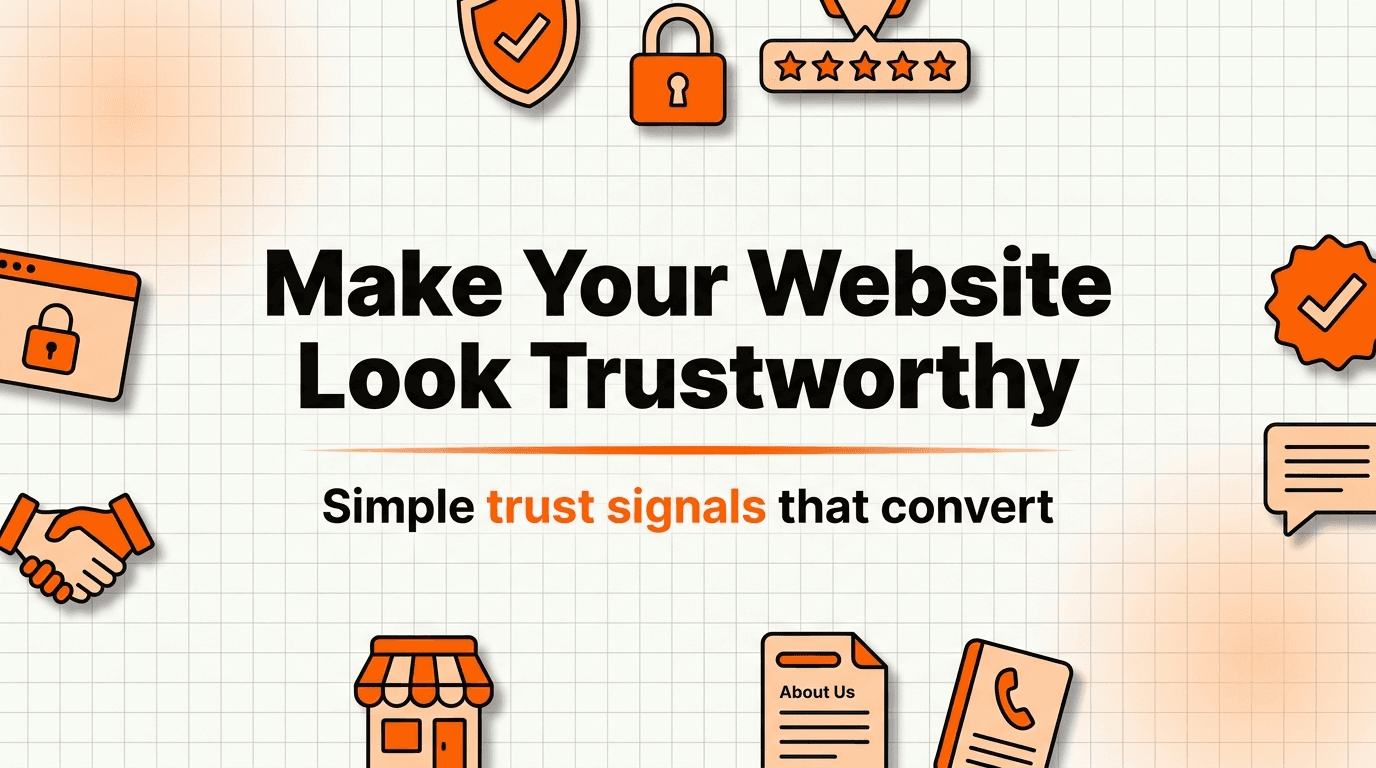 How to Make Your Small Business Website Look Trustworthy