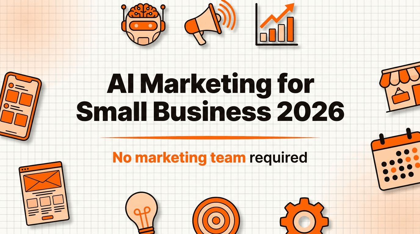 How to Use AI to Market Your Small Business in 2026 (Without a Marketing Team)