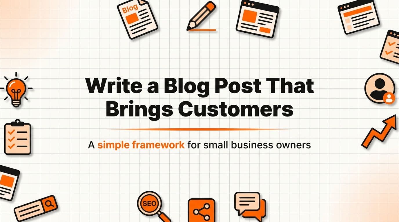How to Write a Blog Post That Brings In Customers (A Simple Repeatable Process)